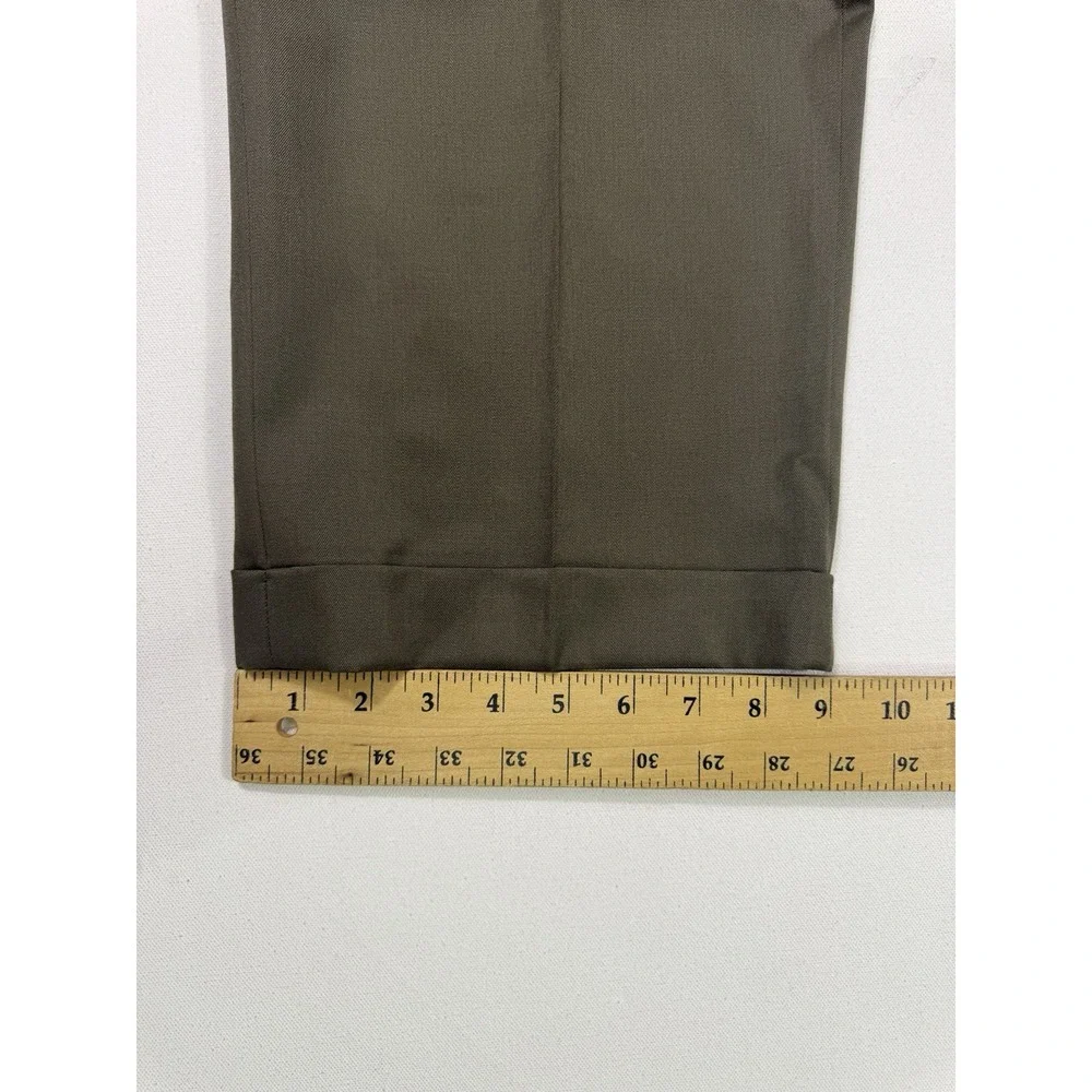 Polo University By Ralph Lauren Wool Dress Pants Men's 40x32 (41x31) Cuffed